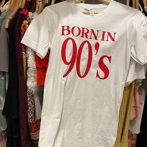 Born in the 90s tee shirt